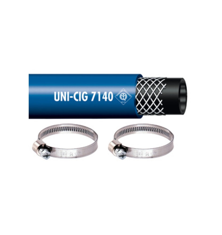 PL TUBO P/GAS GPL IMQ D 8X13MM C/FASCETTE 2 M