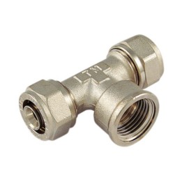 RACCORDO TEE FEMMINA 16X1/2X16 P/MULTISTRATO