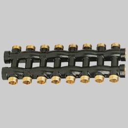 COLLETTORE COMPATTO M. 3/4 NERO - 6x6- 1/2x16