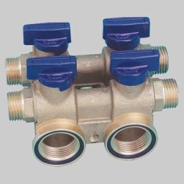 COLLETTORE TOTEM FREDDO-FREDDO TIEMME - M.3/4 2x2-1/2x16