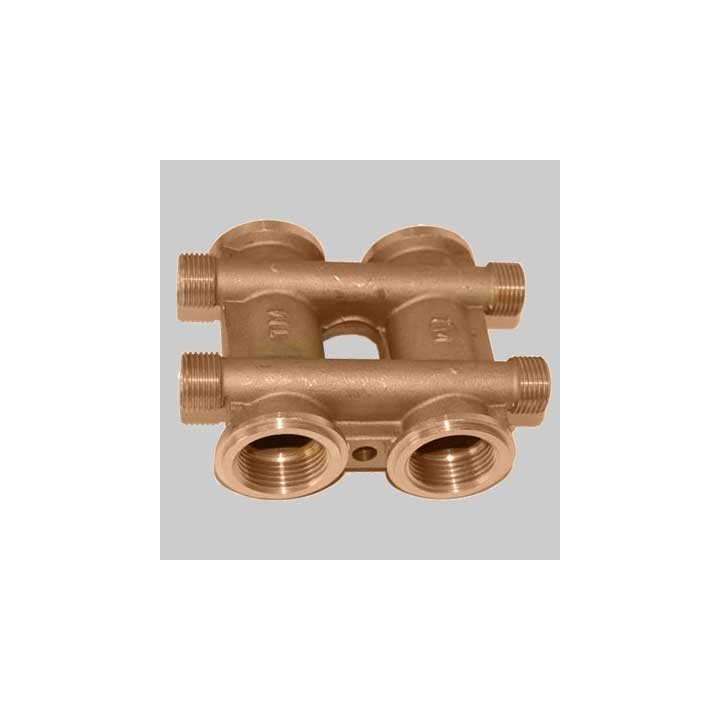 COLLETTORE COMPLANARE TIEMME - 1" 2x2