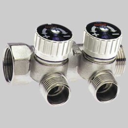 COLLETTORE LINEARE CON RUBINETTI ICMA 1 - 3/4x1/2 4 Vie