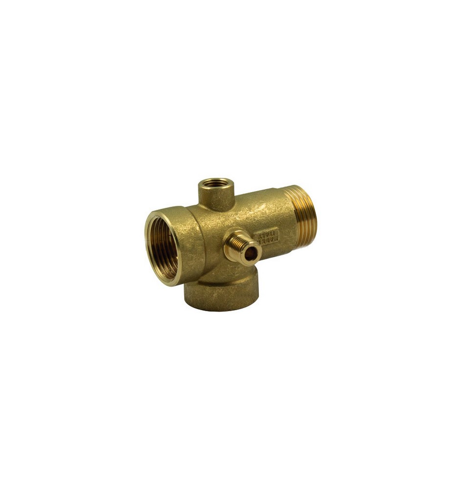 RACCORDO IN OTTONE 5 VIE 1" 1" x 92