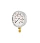 MANOMETRO ATTACCO RADIALE DM 50 - 1/4" 16 bar