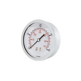 MANOMETRO ATTACCO POSTERIORE DM 50 - 1/4" 10 bar