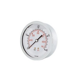 MANOMETRO ATTACCO POSTERIORE DM 50 - 1/4" 10 bar