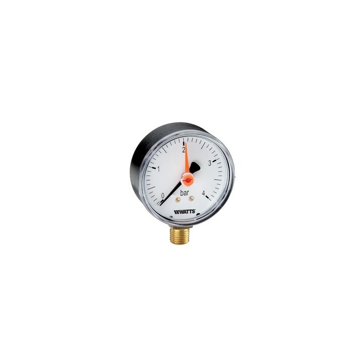 MANOMETRO AD ATTACCO RADIALE M1-ABS M1-ABS 63 6 bar G1/4B