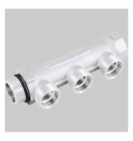 COLLETTORE LINEARE CROMATO - 3 VIE 3/4 - 24 x 19