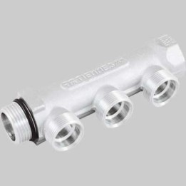 COLLETTORE LINEARE CROMATO - 5 VIE 3/4 - 24 x 19