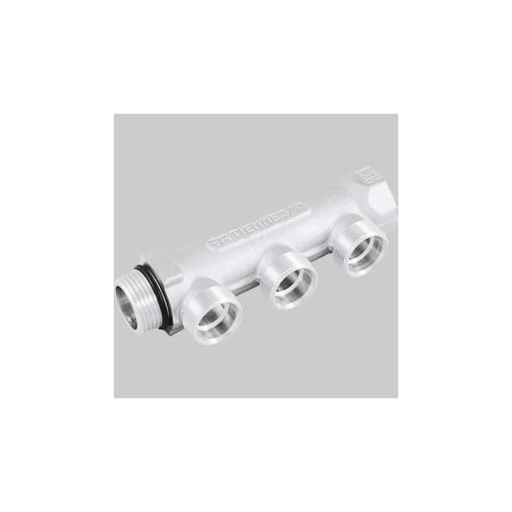 COLLETTORE LINEARE CROMATO - 5 VIE 1" - 24 x 19