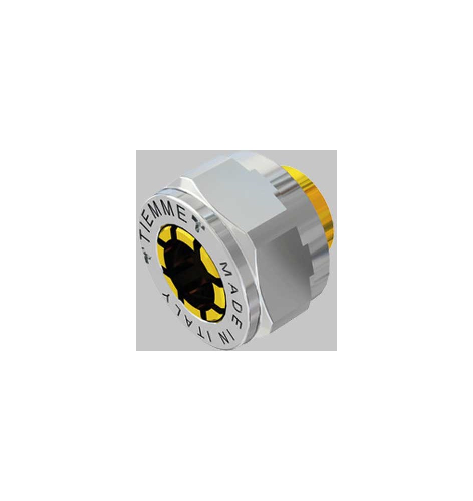 ADATTATORE CROMATO PER TUBO RAME - DM 14 - 24x19