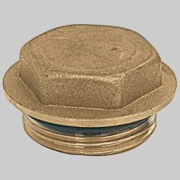 TAPPO MASCHIO PER MANDATA COLLETTORI + O-RING - 3/4