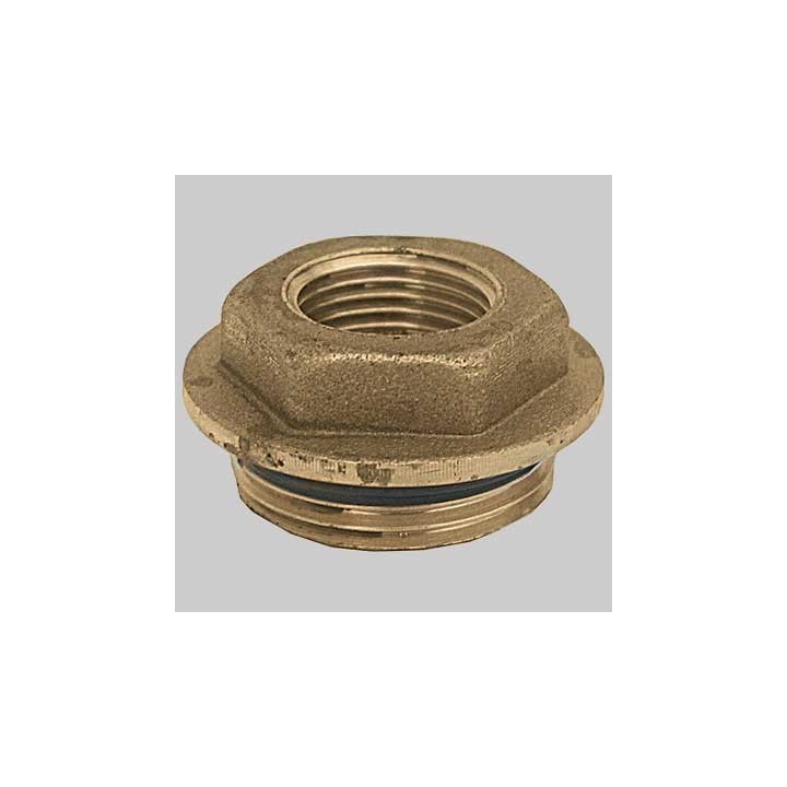 TAPPO MASCHIO CON FORO FILETTATO E O-RING - 3/4 x 1/2
