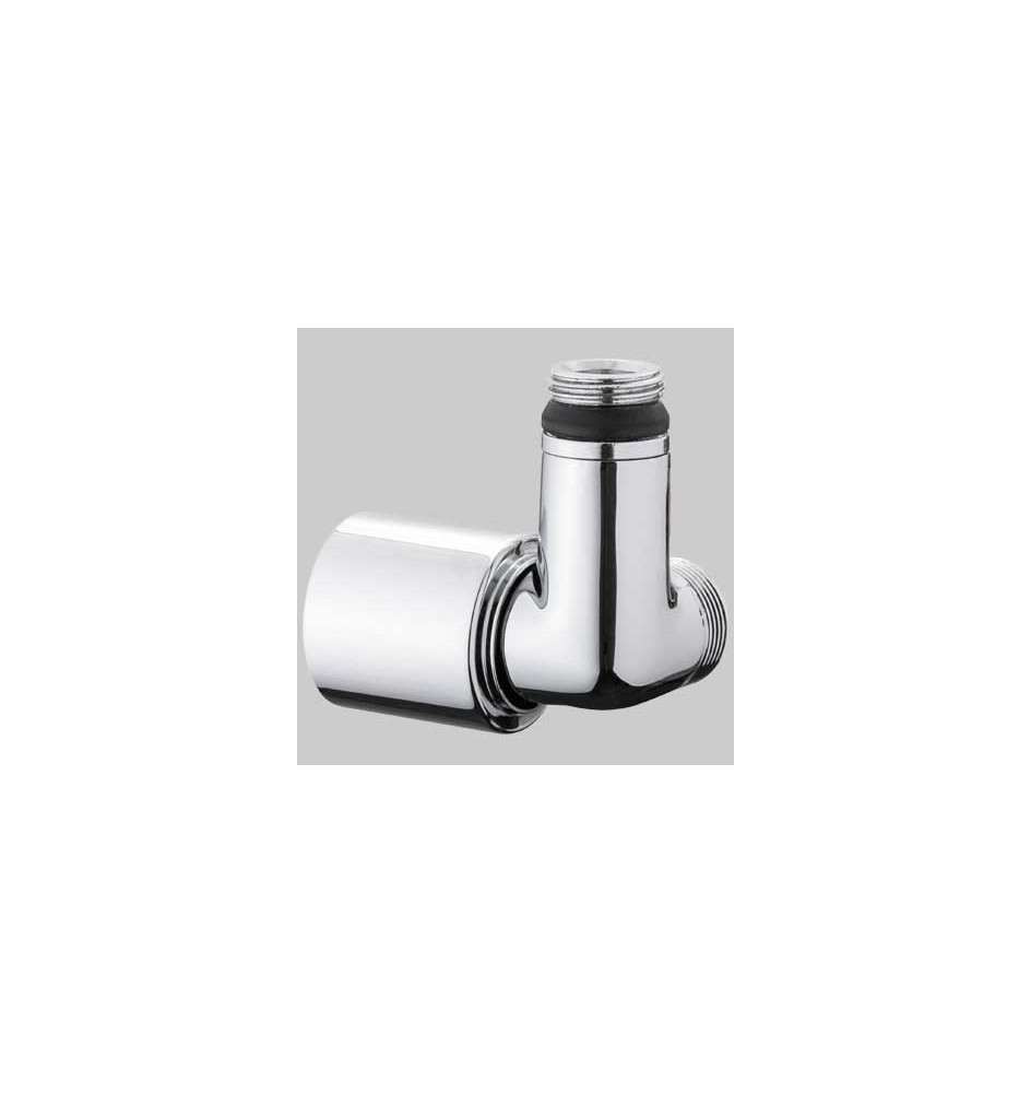 VALVOLA DAFNE TERMOSTATICA AD ANGOLO DX CROMO - 1/2 - 24 x 1.5