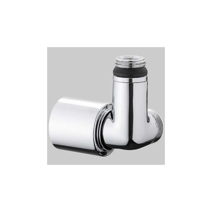 VALVOLA DAFNE TERMOSTATICA AD ANGOLO DX CROMO - 1/2 - 24 x 1.5