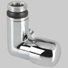 DETENTORE DAFNE AD ANGOLO SX CROMO - 1/2 - 24 x 1.5