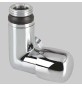DETENTORE DAFNE AD ANGOLO SX CROMO - 1/2 - 24 x 1.5