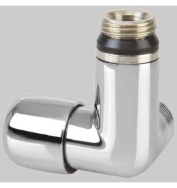 DETENTORE DAFNE AD ANGOLO DX CROMO - 1/2 24 x 1.5