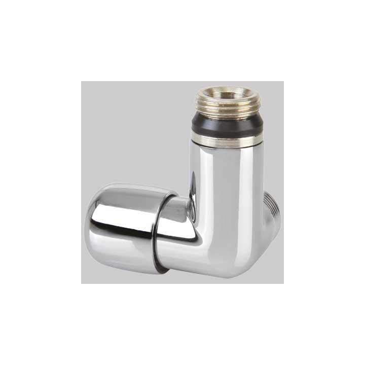 DETENTORE DAFNE AD ANGOLO DX CROMO - 1/2 24 x 1.5