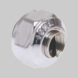ADATTATORE RAME SICURBLOC CALOTTA CROMATA - Ø 12 - 24 x 1.5