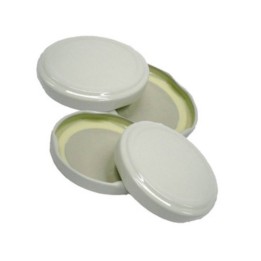 TAPPO P/BARATTOLO D 70 MM 100 PZ BIANCO