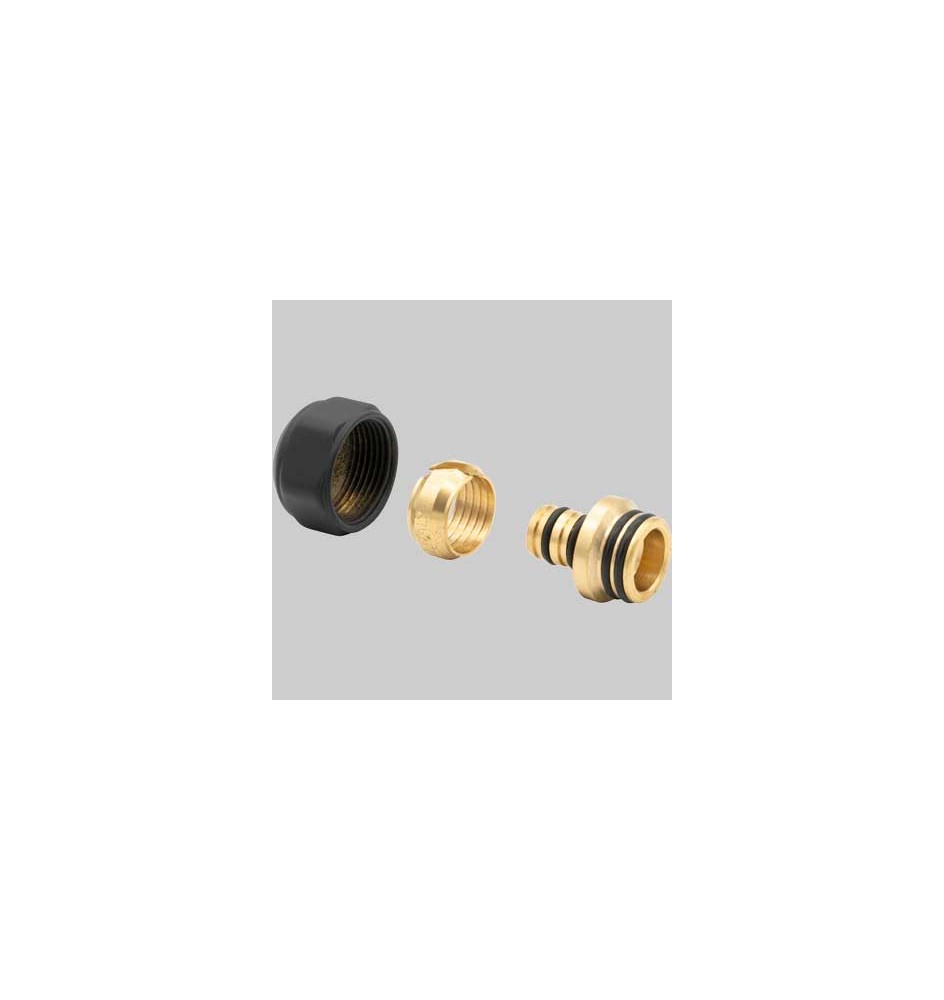 ADATTATORE MULTISTRATO CALOTTA NERO OPACO - 16x2 - 24x1,5