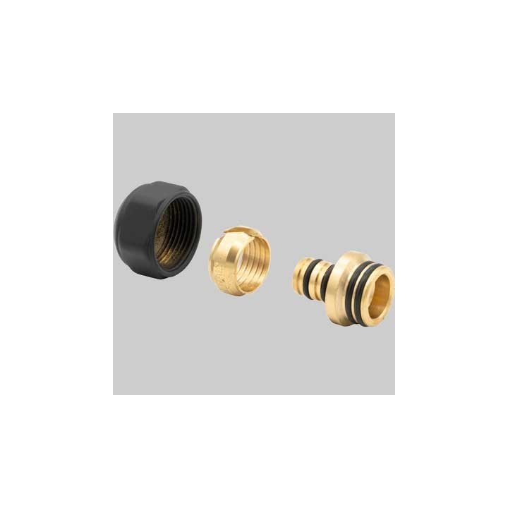 ADATTATORE MULTISTRATO CALOTTA NERO OPACO - 16x2 - 24x1,5