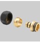 ADATTATORE MULTISTRATO CALOTTA NERO OPACO - 20x2 - 24x1,5