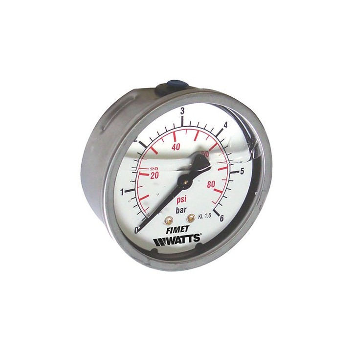 MANOMETRO A BAGNO DI GLICERINA MG3A- INOX 63 20 bar