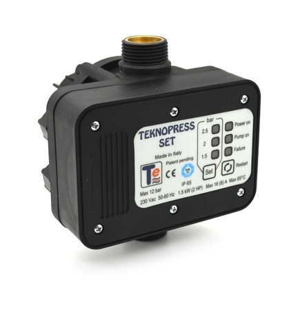 REGOLATORE DI PRESSIONE "TEKNOPRESS" TIME PRESSCONTROL 1.5 bar