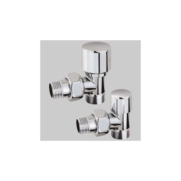 COPPIA VALVOLA E DETENTORE MINI ARREDA - Nero 1/2 x 24 - 19