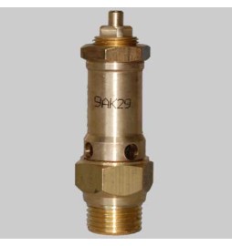 VALVOLA DI SICUREZZA A MOLLA TARABILE SCARICO LIBERO - 3/4