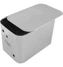 VASO DI ESPANSIONE APERTO IN ACCIAIO INOX lt. 30