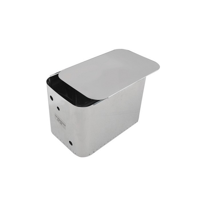 VASO DI ESPANSIONE APERTO IN ACCIAIO INOX lt. 30