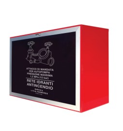 CASSETTA DA ESTERNO PER GRUPPO AUTOPOMPA CON LASTRA mm 600x500x300 3"-4"