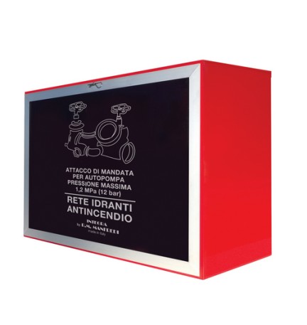 CASSETTA DA ESTERNO PER GRUPPO AUTOPOMPA CON LASTRA mm 600x500x300 3"-4"