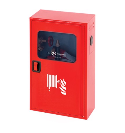 CASSETTA A MURO DA INTERNO ESTERNO AIRONE EVO ROSSA COMPLETA mm 600x370x180