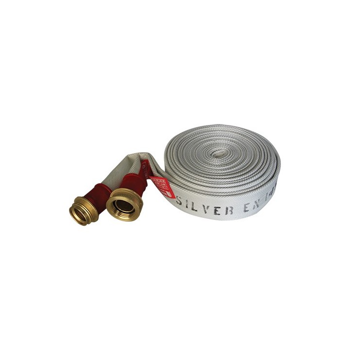 MANICHETTA ANTINCENDIO DN45 RACCORDI UNI804 mt. 25 Alluminio