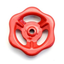 VOLANTINO IN LAMIERA VERNICIATA PER RUBINETTO IDRANTE DN 45 1”1/4 - 1”1/2