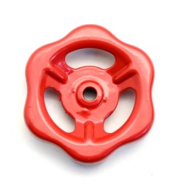 VOLANTINO IN LAMIERA VERNICIATA PER RUBINETTO IDRANTE DN 45 1”1/4 - 1”1/2
