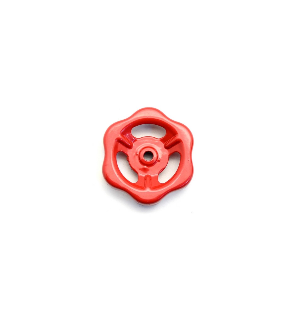 VOLANTINO IN LAMIERA VERNICIATA PER RUBINETTO IDRANTE DN 45 1”1/4 - 1”1/2