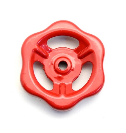 VOLANTINO IN LAMIERA VERNICIATA PER RUBINETTO IDRANTE DN 45 1”1/4 - 1”1/2