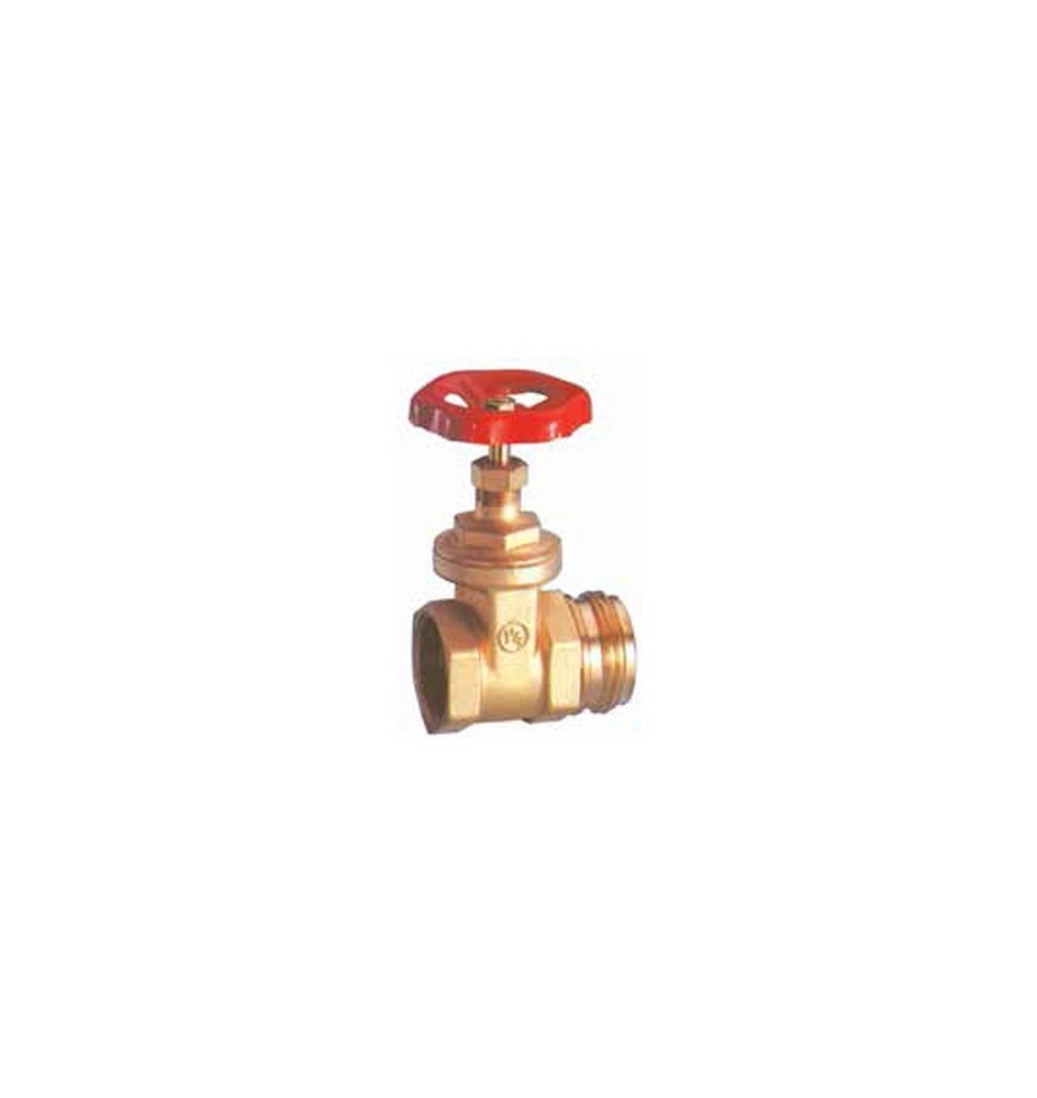 SARACINESCA IN OTTONE ATTACCO F GAS ISO 228 - M UNI 810 1” 1/2 x DN 45