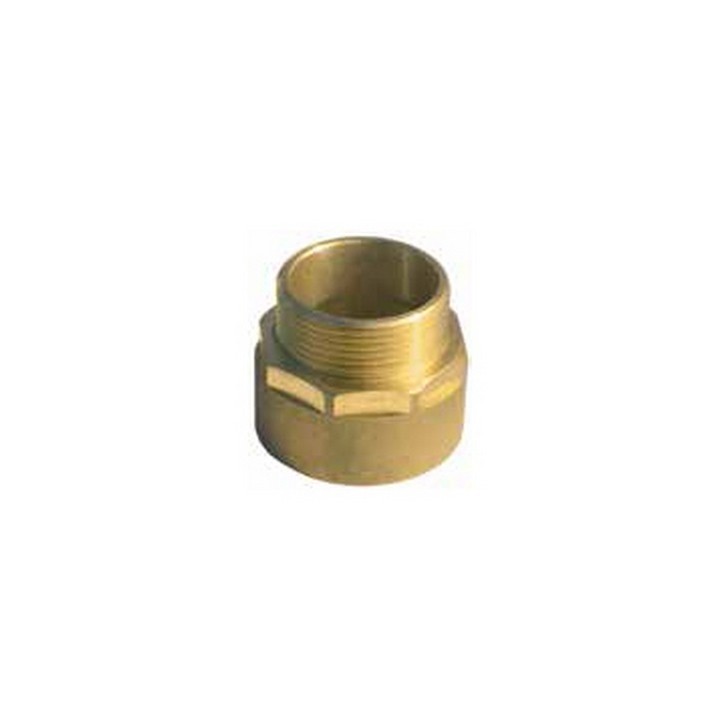RIDUZIONE IN OTTONE FISSA F UNI 811 - M GAS ISO 228 1” 1/2 M DN 45F