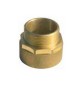 RIDUZIONE IN OTTONE FISSA F UNI 811 - M GAS ISO 228 1” 1/2 M DN 45F