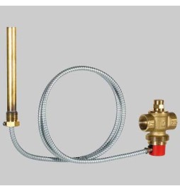 VALVOLA DI SCARICO TERMICO TS131 - Capillare da 1,3 m Att. 3/4