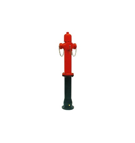 IDRANTE SOPRASUOLO DN 100 C/2 TIPO C UNI-EN 14384 mm. 550 x 470 x 450 x 1220