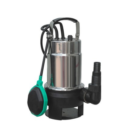 ELETTROPOMPA SOMMERSA IN ACCIAIO-TECNOPOLIMERO PER ACQUE SPORCHE 550 Watt