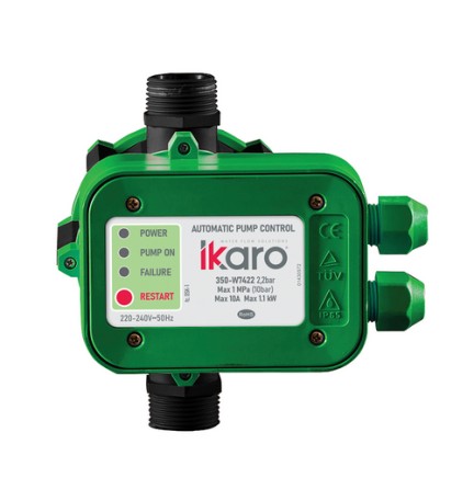 SYSTEM-PRESS CONTROLLO AUTOMATICO PER POMPA 2,2 BAR PRESSCONTROL 2,2 Bar