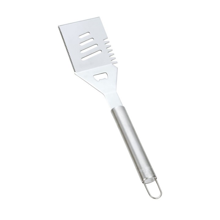TEXAS SPATOLA STRETTA INOX SATINATO P/BARBECUE